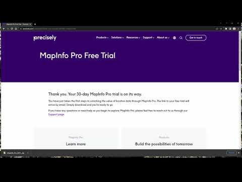 Download and Install MapInfo Pro