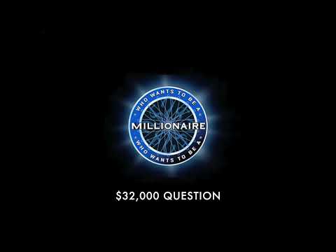 $32,000 Untimed Clock Question - Who Wants to Be a Millionaire (fanmade)