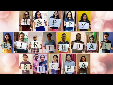 Happy Birthday Rucha | First Quarantine Birthday | Crime Partner | SARU | Lockdown Birthday