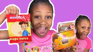Reviewing International snacks from Amazon!