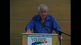 From the Archives - 2002 - Frank McCourt - Southampton College Writers Conference Series