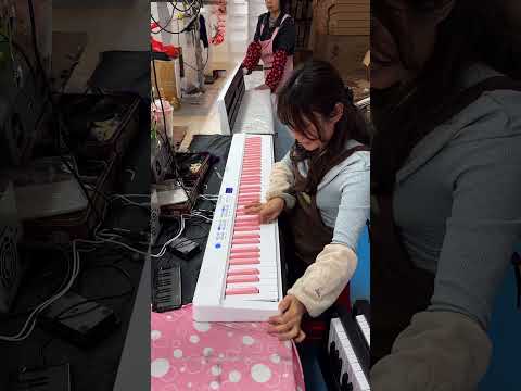 Foldable electronic piano #piano #digitalpiano #keyboardinstrument #electronicpiano