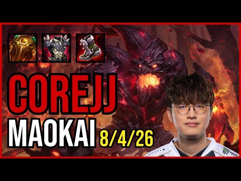COREJJ - MAOKAI vs. KAI'SA ADC | NA CHALLENGER | PATCH 10.25