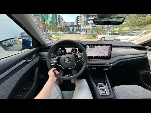 New Skoda Octavia Facelift 2024 Test Drive POV