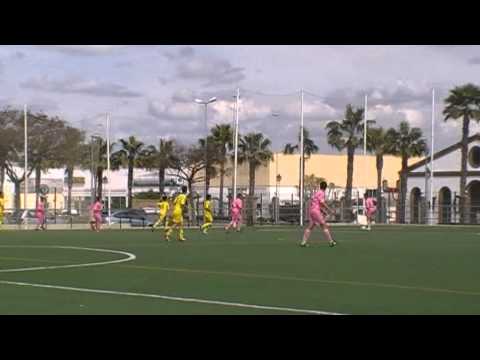 ALSACA2014 CD Safa San Luis - Cádiz CF "B" 1er Tiempo Jornada 27 Temporada 2013-14