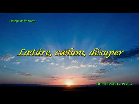 Lætáre, cælum, désuper / Laetáre, caelum, désuper