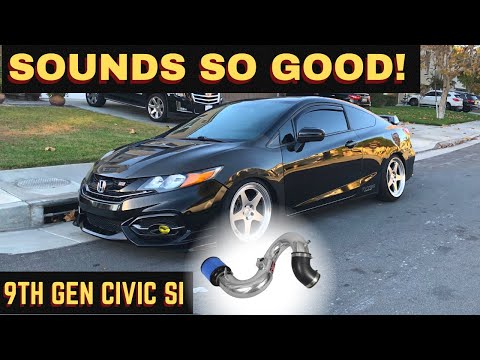 9th Gen Honda Civic Si| Injen Intake install | Is it worth it?