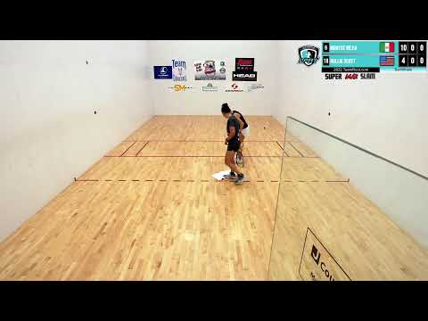 2022 TeamRoot.com Super Max Slam - Semifinals - Mejia vs Scott