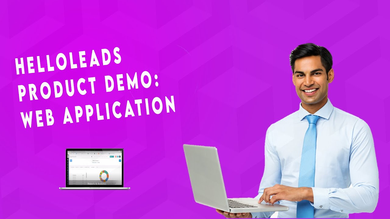 HelloLeads Product demo - Web Application