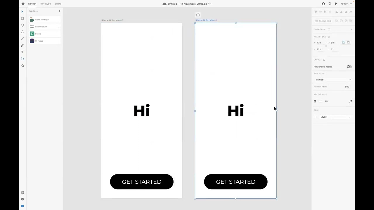 How to create a simple onboarding process - Adobe XD