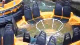 Sinking Boat on River Rapids (Radja River, Walibi Belgium)