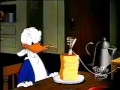 Donald Duck Three For Breakfast Donald Duck Cartoon