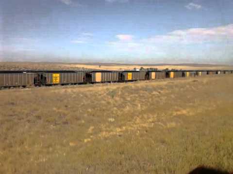 America the mighty - Wyoming coal train