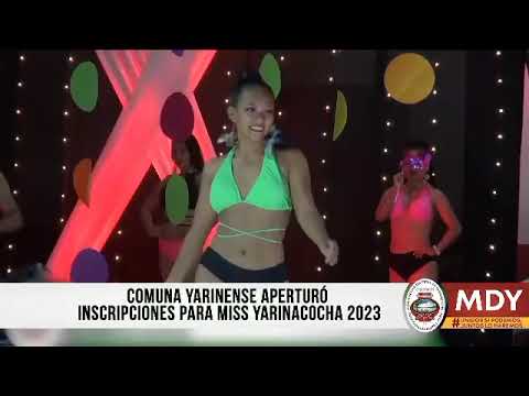 Miss Yarina 2023, video de YouTube