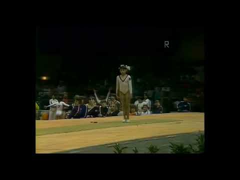 Maria Filatova.1977 European Championships. AA. VT2