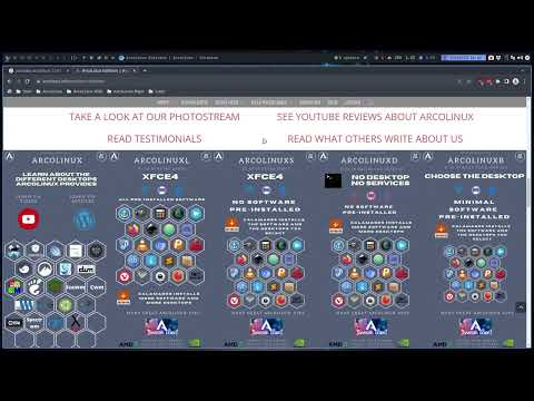 ArcoLinux : 3298 how to decide what iso to download