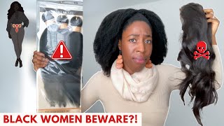 Do Synthetic AND Human Hair Cause Fibroids & Endometriosis In Black Women? Let's Talk