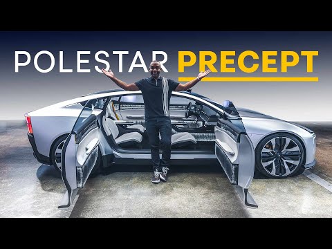 NEW Polestar Precept: The Most BEAUTIFUL Electric Car So Far? | 4K