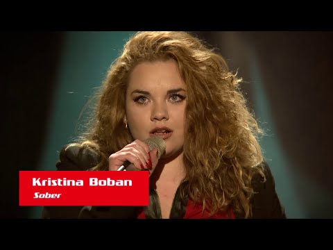 Kristina Boban: "Sober" - The Voice of Croatia - Season1 - Blind Auditions5