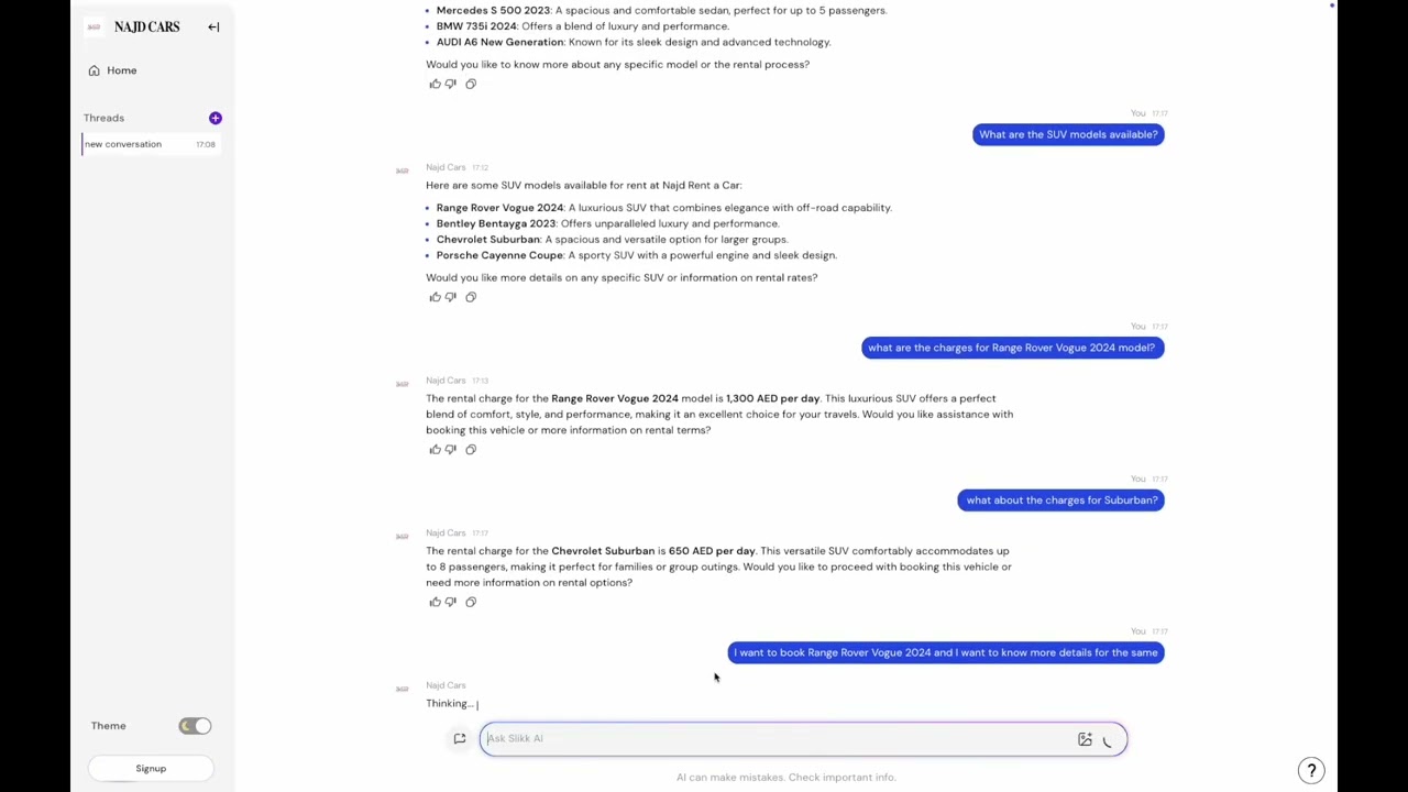B2B Sales AI Agent for Najd Cars(Car Rental Platform)