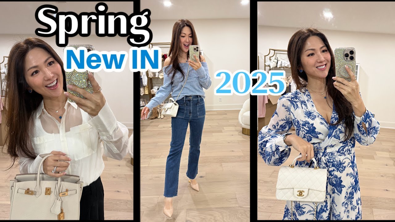 SPRING~!!! CHIC, ELEGANT, STYLISH AND COMFY CLOTHING HAUL | TRY-ON/ NEW IN PICKS OF 2025 | CHARIS