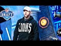 Eminem Calvin Johnson Barry Sanders Aidan Hutchinsionm Amon Ra St Brown Open Up The 2024 Draft
