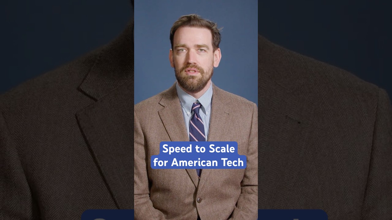 Video Thumbnail for <span>Tech Edge: Speed to Scale for America's Tech Advantage</span>
