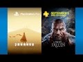 PlayStation Plus Free PS4 Games Lineup - September 2016