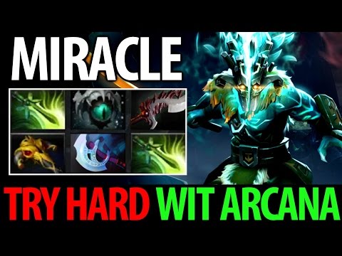 Miracle- [Juggernaut] Arcana► Try Hard with Double Butterfly - Dota2 7.03