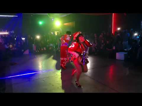 Sambos caporales del perù filial Italia exhibicion 2018