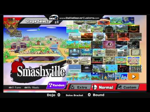 Sinfonia VII - Dojo VS Bound - Smash 4 Solos Winners Semi-Final