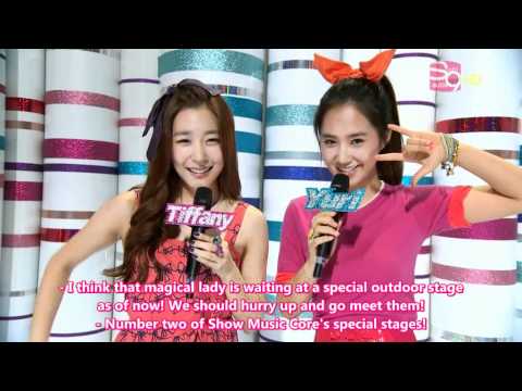 MBC Music Core - Tiffany & Yuri Cut [Eng sub]