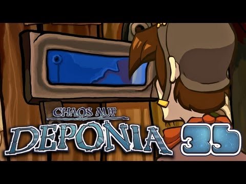 Let's Play Chaos auf Deponia #035 [Deutsch] [HD+] - Klöpfchen mit Köpfchen