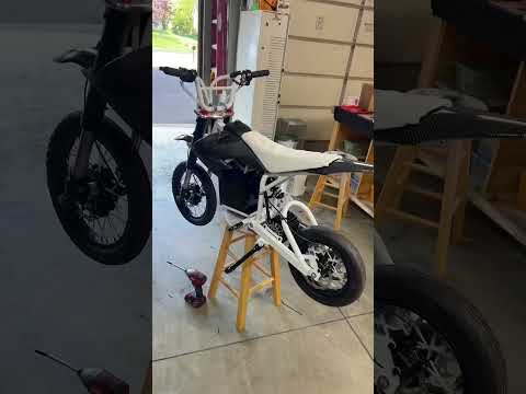 The razor is finally finished #razor #mx500 #builtnotbought #electric #72v #racing #wheelie #custom
