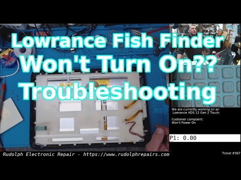 Lowrance Fish Finder Won't Turn On - Troubleshooting .. Is it the Button Cable?