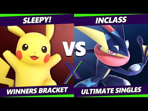 S@X 453 - Sleepy! (Pikachu) Vs. inclass (Greninja) Smash Ultimate - SSBU