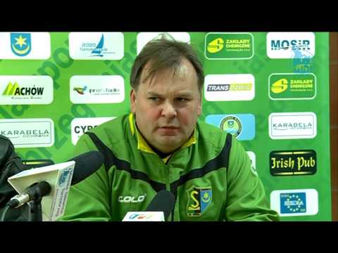 2013.10.05 - Siarka Tarnobrzeg - Olimpia Zambrów 1:0 - Konferencja prasowa