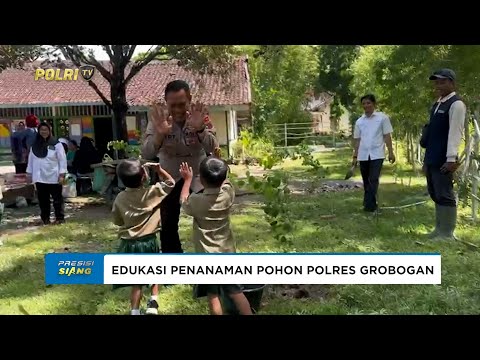 POLRES GROBOGAN DAN PERHUTANI KPH GUNDIH EDUKASI KELESTARIAN HUTAN KEPADA ANAK USIA DINI