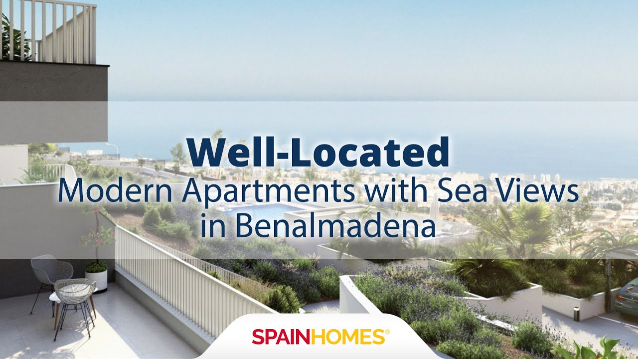 Well-Located Modern Apartments with Sea Views in Benalmadena