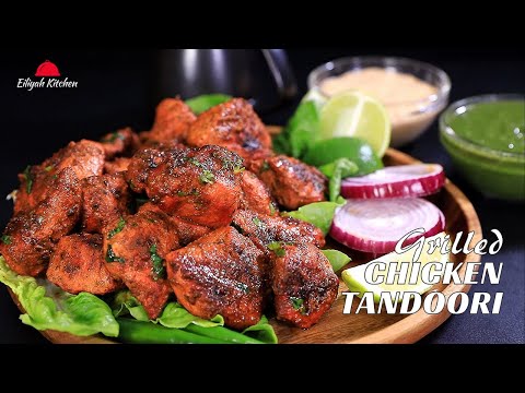 Grilled Chicken Tandoori In A Pan | Perfect Tandoori Chicken Recipe