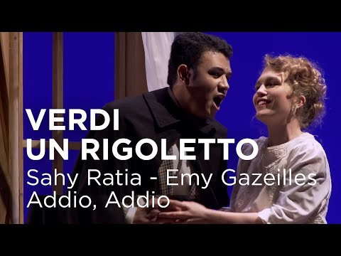 🎶 🍭 EXTRAIT / Rigoletto, Verdi | "Addio, Addio" par Sahy Ratia et Emy Gazeilles
