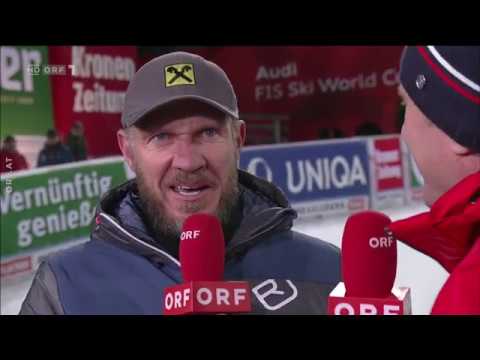 Interview mit Hermann Maier vor dem Weltcuprennen in  Flachau (14.01.2020)