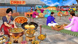 Dhabewali Ki Famous Dhaba Aloo Roti Aloo Masala Curry Street Food Hindi Kahaniya Moral Stories