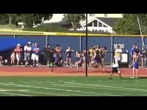VarG 4x100m at Griffin Relays 3-6-15 - Los Alamitos Girls Track