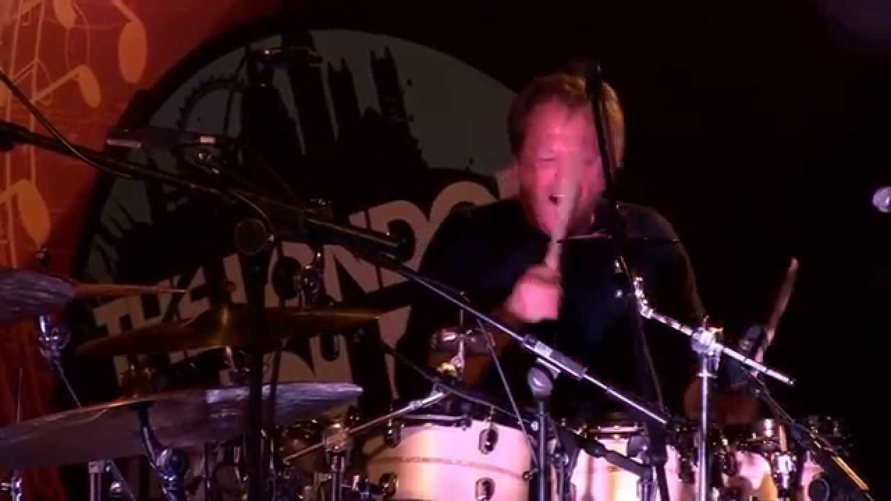 London Drum Show 2015 - Pete Ray Biggin and Mark King - YouTube