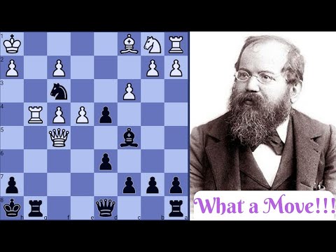William Steinitz | Chess Move Of The Day | Reiner vs Steinitz | Chess Classics