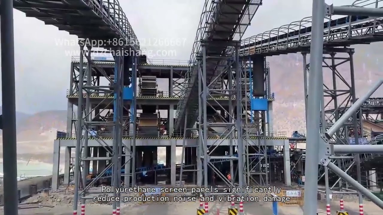 Anti-Clogging Mining Screen Mesh Technology