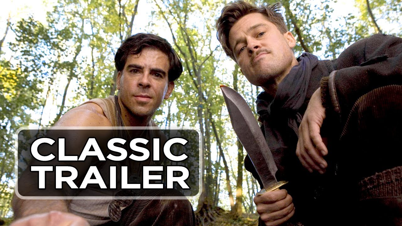 Inglourious Basterds Official Trailer #1 - Brad Pitt Movie (2009) HD thumnail