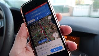 Google Maps WARNS about Police Radar, Acidents and TRAFFIC JAMS