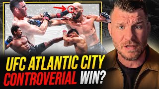 BISPING reacts to UFC Atlantic City: Was Weidman Eye Poke WIN CONTROVERSIAL? Buckley SMASHES Luque